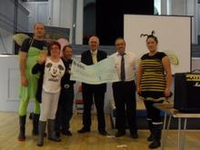 Glaisnock Allotments Cheque Presentation