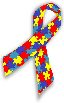 Autism Awareness Ribbon