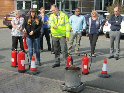 Tony Priest Fire Warden Training