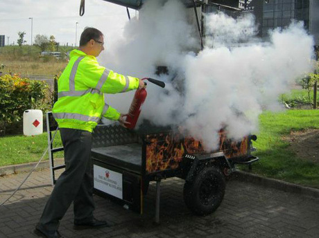 Tony Priest and Fire Rig