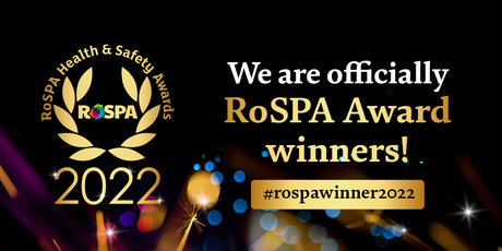 We are officially RoSPA Award winners   1